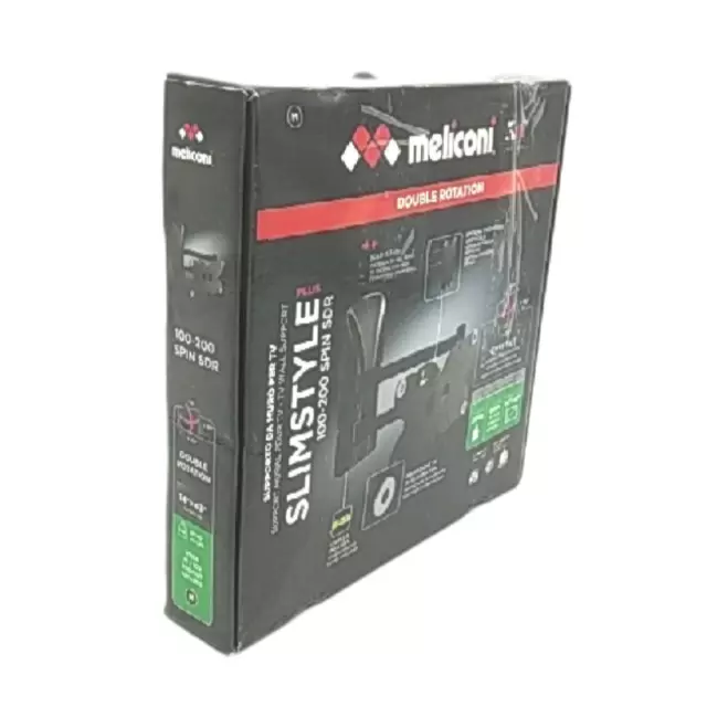 Meliconi Slimstyle Plus 100 200 Spin SDR TV Wandhalterung Doppelarm