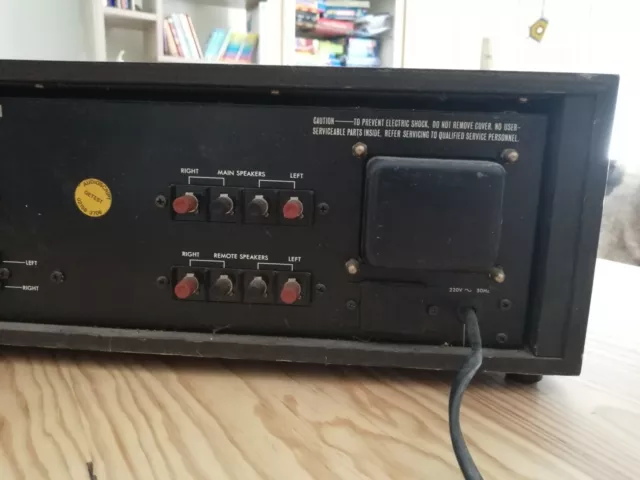 Luxman L-30 amplificateur son, en bois