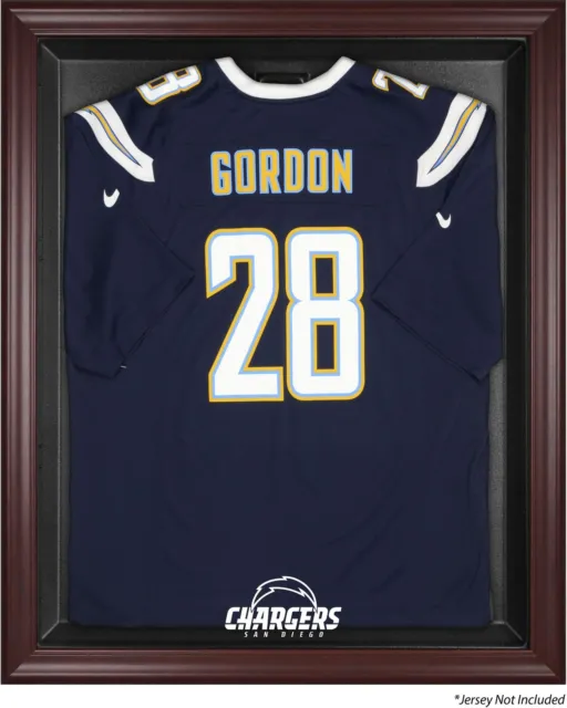 San Diego Chargers Mahogany Frame Jersey Display Case - Fanatics Authentic