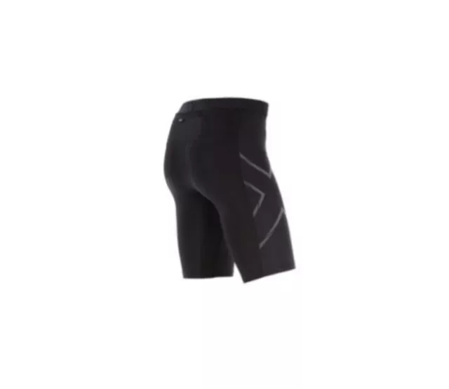 2XU MCS Run Mens Compression Shorts (Black/Nero Reflective) HOT BARGAIN 2