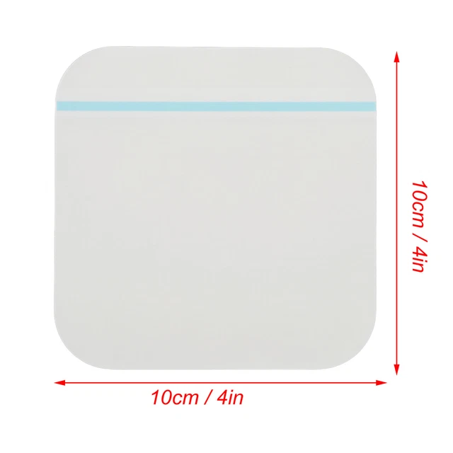 5x Hydrocolloid Dressing 4 X 4in Self Adhesive Wound Care Patch Pad ABE