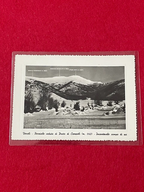 Cartolina- Lazio- Frosinone Veroli-Parziale Veduta Di Prato Di Campoli M. 1142