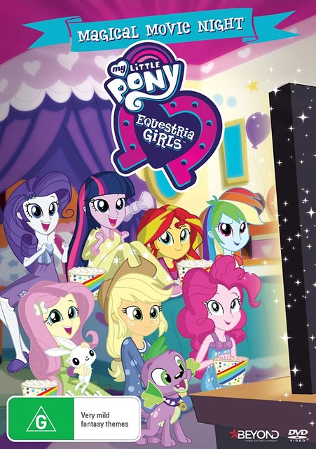 MY LITTLE PONY - Equestria Girls - Magical Movie Night Genuine Region 4 ...