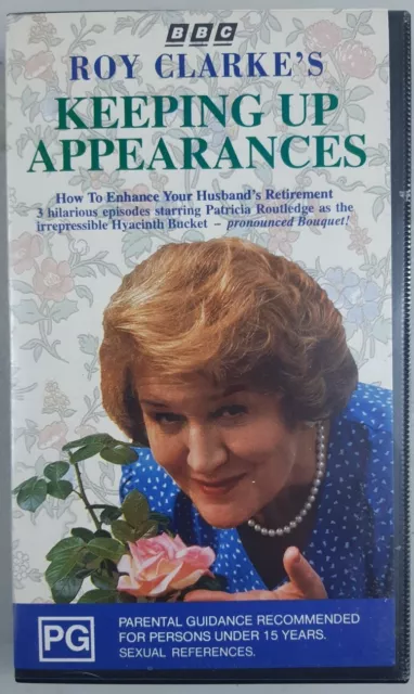 BBC ROY CLARKE'S Keeping up Appearances VHS Tape Starring Patricia ...