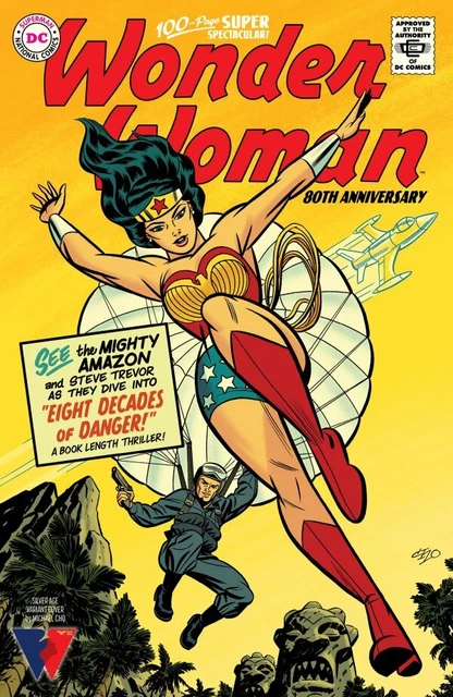 Wonder Woman 80Th Anniversary Spectacular #1 Michael Cho Silver Age Variant Nm
