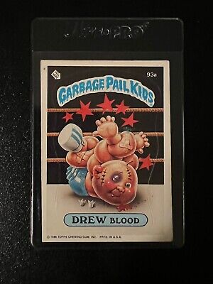 Garbage Pail Kids Series 3 1986 Drew Blood 93a