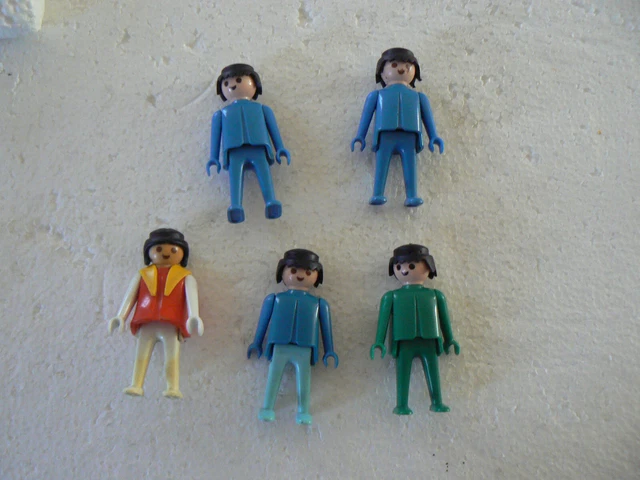 Personnage Playmobil Homme Catégorie 2 Réf. 70 - Occasion En Très Bon état, Fabriqué En Allemagne - Pour Enfants Ou Collection