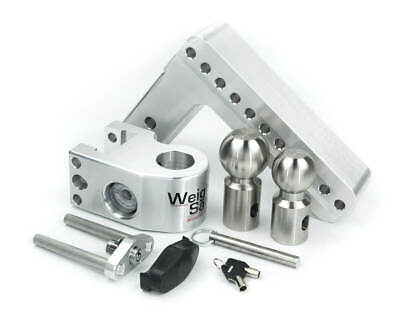 Weigh Safe WS8-2.5 Hitch 8" Drop Tongue Weight Built-in Scale Towing 2.5" Shank 2
