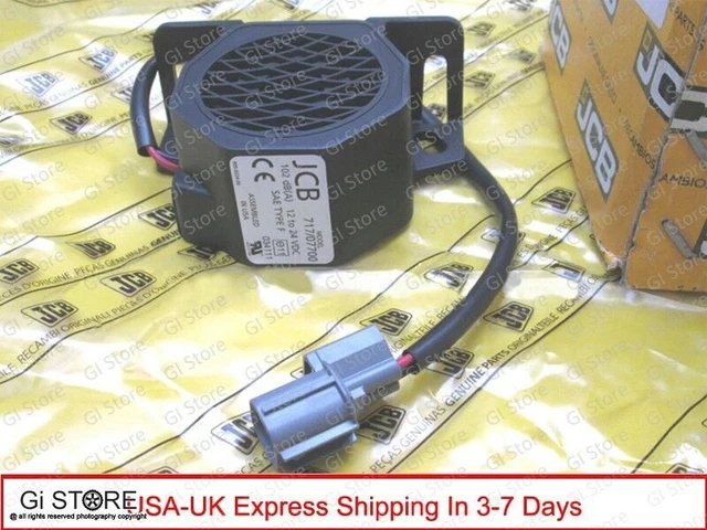 JCB BACKHOE - GENUINE JCB ALARM REVERSE 102dB (A) - (PART NO. 717/07700 ...