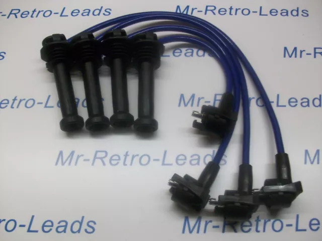 BLUE 8MM PERFORMANCE IGNITION LEADS FOR THE FIESTA 1.6i 1.8i 2.0i 16v GEN1 HT