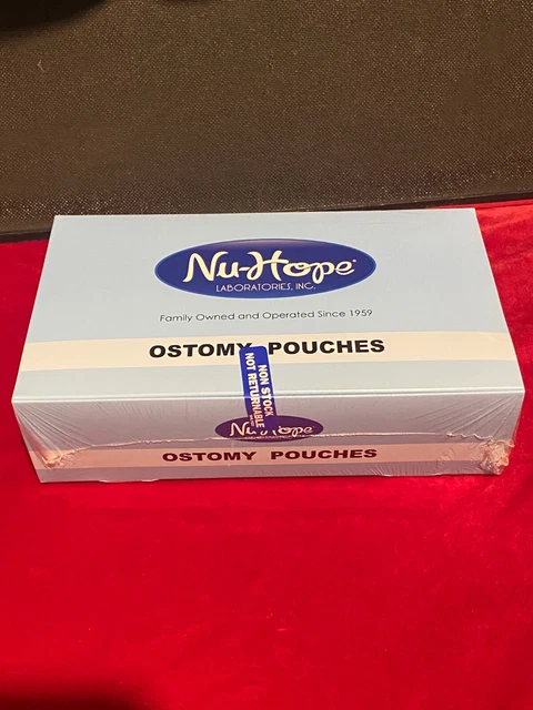 Nu-Hope Ostomy Pouches drainable urinary precut 10 count