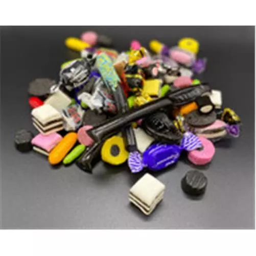 Liquorice Sweets Mix 500g Bag Sticks Jelly Toffee Lollies by Molly's Mixtures