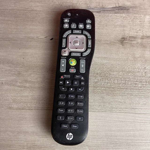 HP Tsgh-ir02 Black Wireless Remote Control for Windows Media Center PC Remote