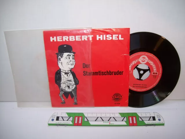 Herbert Hisel Der Stammtischbruder Single EP 4150 Vinyl siehe Bild