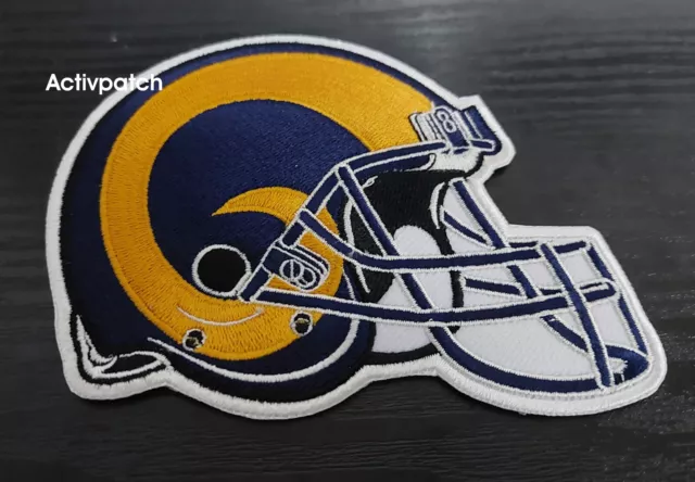 Los Angeles Rams Helmet Logo Patch NFL Football USA Sports Superbowl Emblem