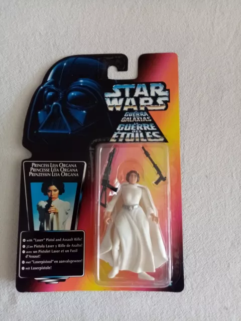 Star Wars Power of the Force (Red Euro) - Princess Leia Organa Action Figure