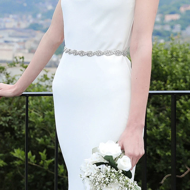 Cintura damigella d'onore per abiti da sposa cintura da sposa donna