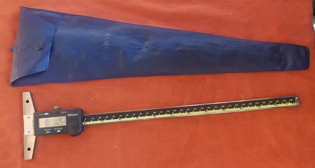 MITUTOYO VDS-12& DC Absolute Digimatic Depth Gage Gauge #571-213-10