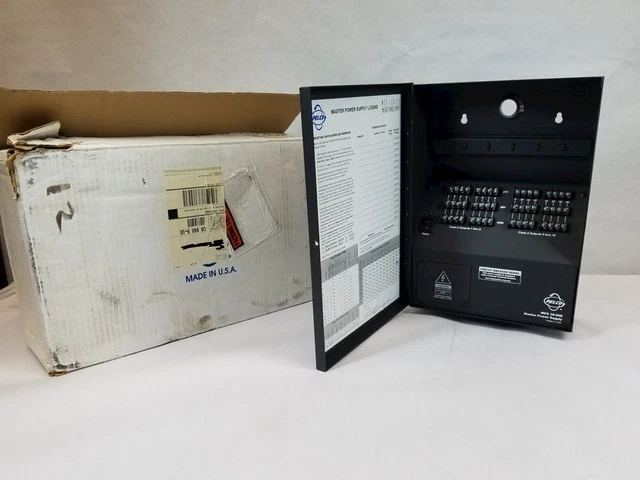 Pelco MCS16-20B Master Power Supply - Untested