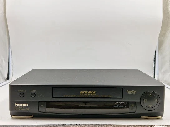 MAGNÉTOSCOPE PANASONIC NV-W1 WORD WIDE VIDÉO VHS - EN PANNE MAGNÉTOSCOPE PANASONIC NV-W1 WORD WIDE VIDÉO VHS - EN PANNE