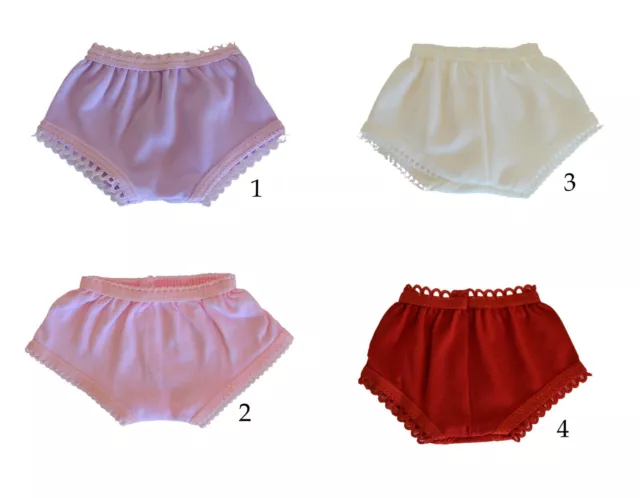 Doll Clothes Underwear Panty Short fit 18" American Girl Dolls Maplelea
