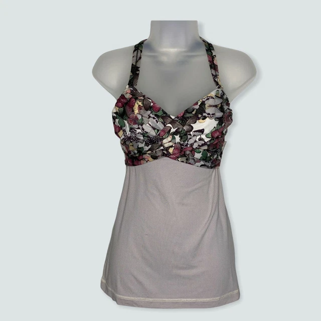 Lululemon Wrap It Up So Fly Butterfly Angel Wing Multi Tank Top Size 4