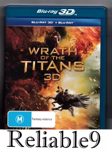 Clash of the Titans 3D AND Wrath of the Titans 3D TWO PACK 3D BLU RAY