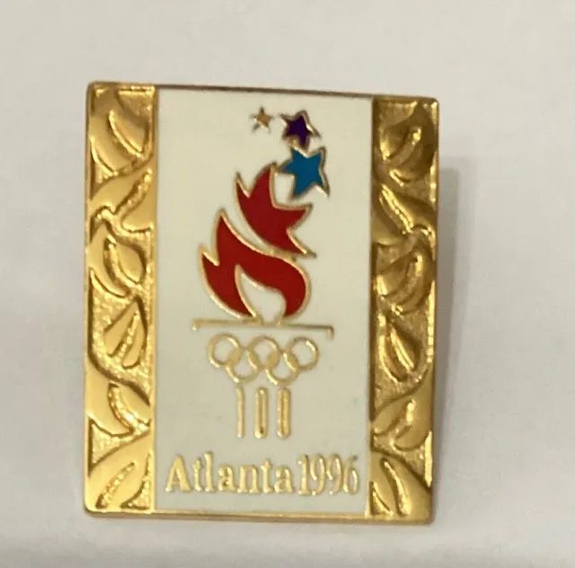 Atlanta Olympic Games 1996 Atlanta: Torch Variations Pin  - Gold Flames design