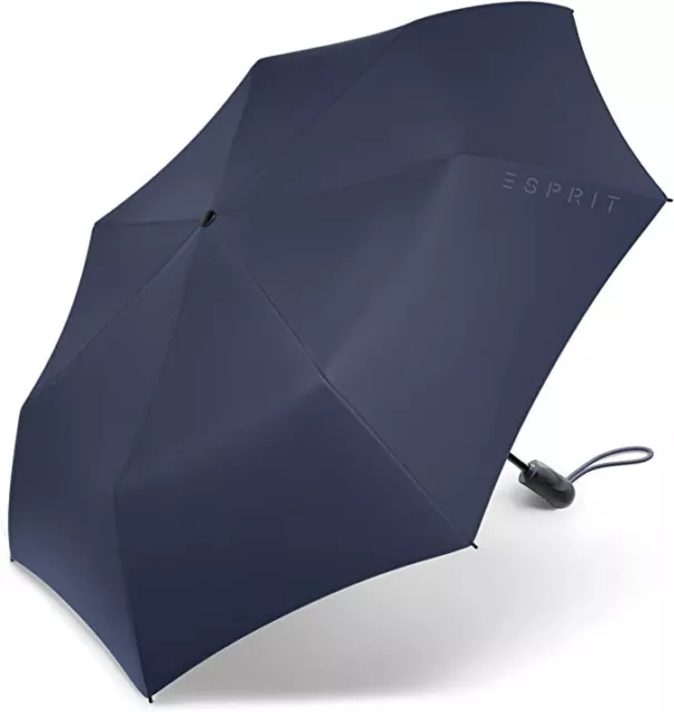 Parapluie Pliant avec Ouverture Automatique ESPRIT Easymatic Light Bleu Marine