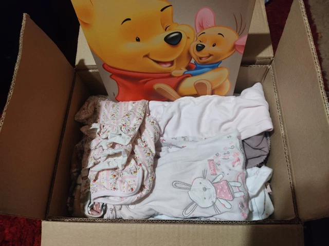 Enorme pacchetto vestiti per bambine età 3/6 mesi pacchetto primavera/estate