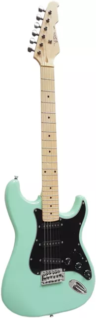 Elektrogitarre Mint Hochglanz - E Gitarre Tremolo Pickup Ahorn Fingerboard Xxxx