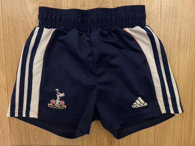 Adidas Tottenham Hotspur Home Football Shorts 1999/00 Small Boys 4-5 Years