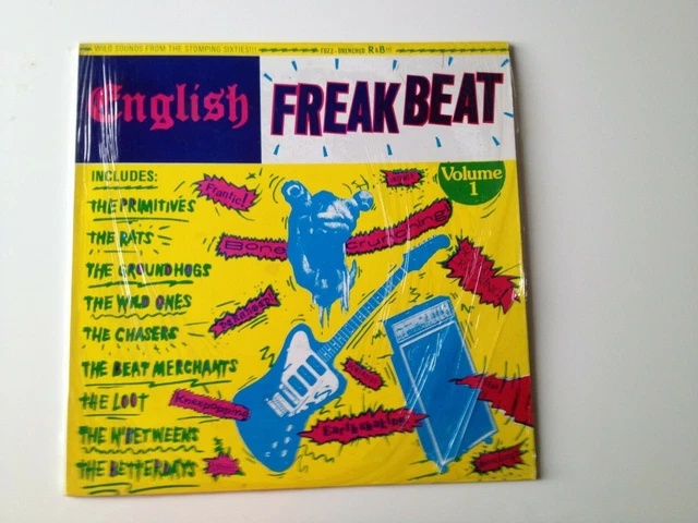 ENGLISH FREAKBEAT VOL. 1- Vol. 2- Vol. 3- Vol 4 garage 60s various