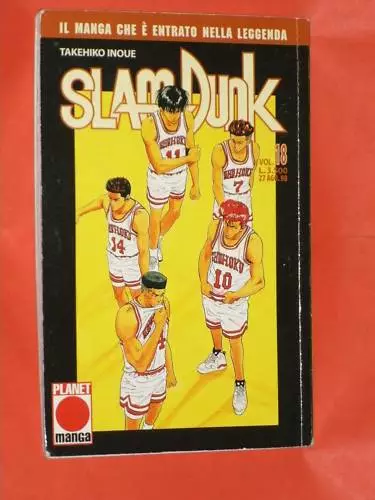 Slam Dunk 1°Serie Piccoli N°18 Nuovo+ Dispon 4/62 Molti