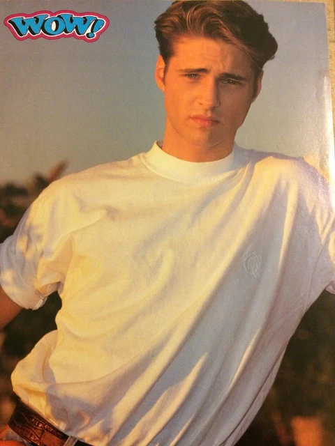Jason Priestley Beverly Hills 90210, Vanilla Ice Double Full Page Vintage Pinup