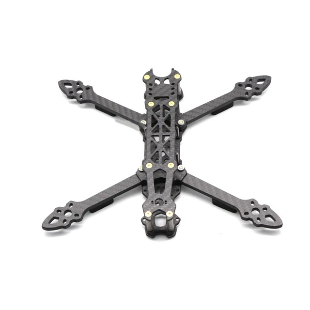 HSKRC/MAK4 7 Inch Four Axis Crossing Machine Carbon Fiber Frame FPV Aerial  I4J5