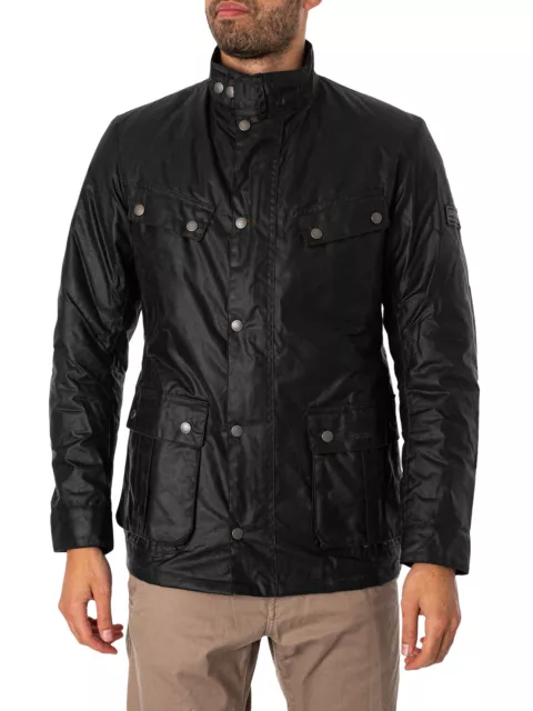 Barbour International Pour des hommes Veste Wax Tourer Duke, vert