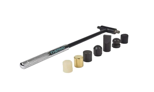 Mini/Portable 6-in-1 Hammer Set for Chasing/Flattening Soft Metals. ( 3pcs set) 2