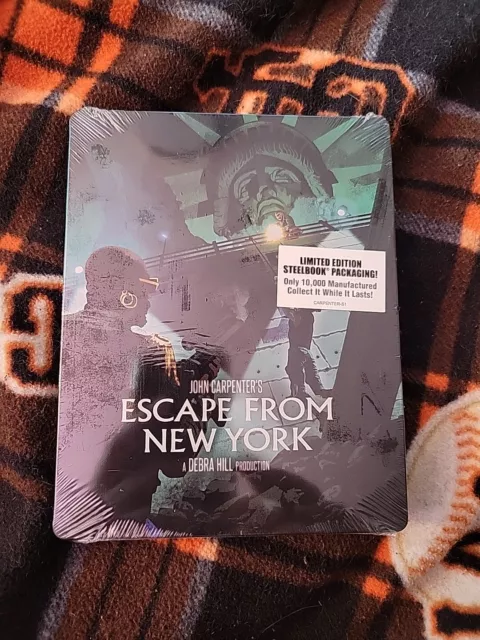 Escape from New York Limited Edition Steelbook Brand New Sealed Rare OOP 10kMade