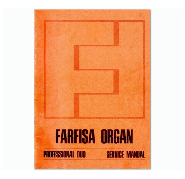 FARFISA PROFESSIONAL DUO Service Manual Schematic Diagrams Schaltplan