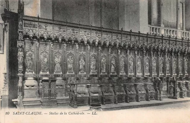 SAINT-CLAUDE - Stalles de la Cathédrale