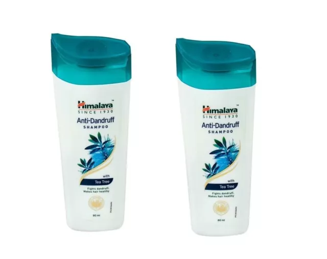 Shampooing antipelliculaire Himalaya (80 ml x 2) Huile d’arbre à thé et...