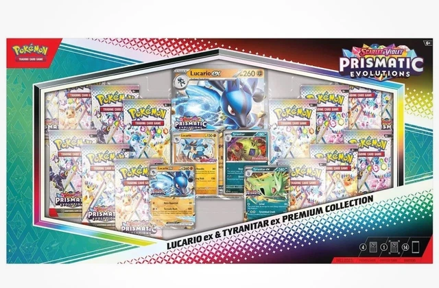 Prismatic Evolution Lucario & Tyranitar Premium Collection Inglés main image 0