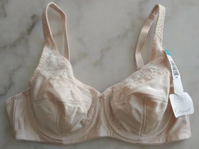 VINTAGE CABERNET DILLARDS Fawn Nude Unlined Underwire 38B Bra Lace Sty 8008  NWT $19.00 - PicClick