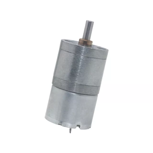 Getriebemotor DC 6V 12V Metall Getriebe 16RPM-1800RPM Umkehrbar Motor 25GA310 3