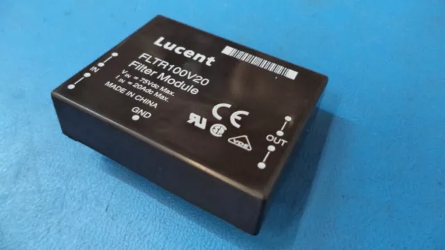 Lucent Fltr100V20, Dc Filter Module 75V 20A T/H