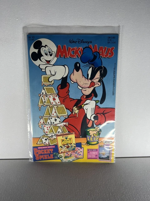 Micky Maus Heft Nr 10 Disney Comic #A9 Sammlung Selten 1994 1992 1990 1989 Usw
