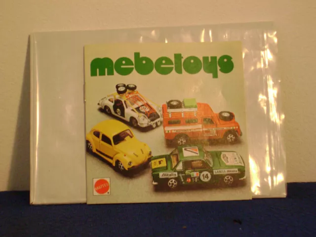 Mebetoys   Katalog Pocket 1977       scala :  alle   gut erhalten