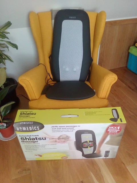 Homedics extended track shiatsu massager hotsell