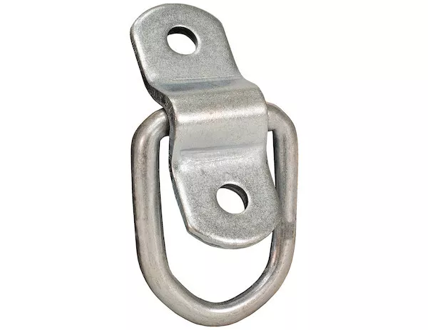 Buyers Products B20 1/4" Rope Ring w 2-Hole Mounting Bracket Zinc Plated